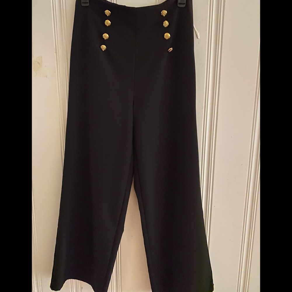 Palazzo Pants- High Waisted NWOT - Picture 1 of 3
